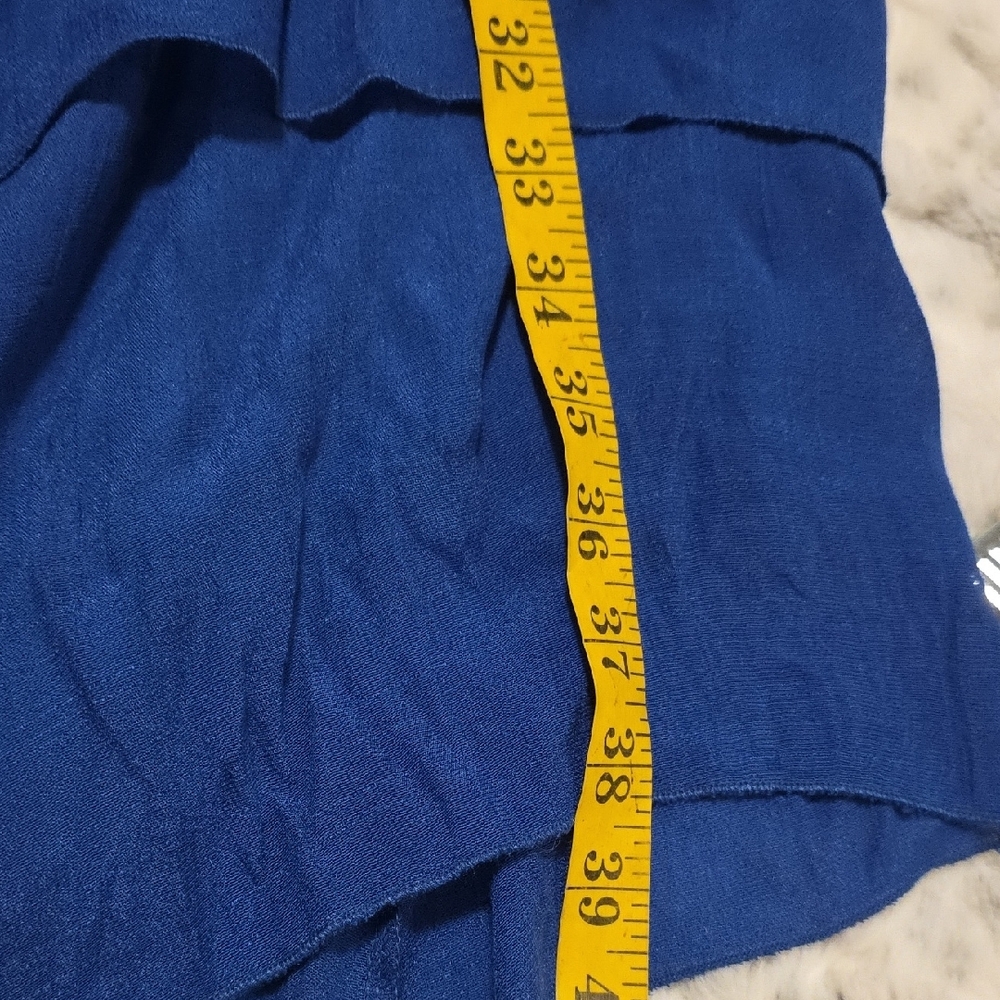 Mlle Gabrielle Royal Blue High Low Dress - Picture 11 of 11